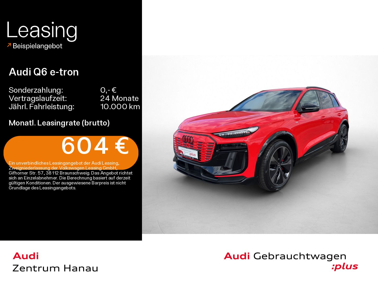 Audi Q6 e-tron performance S-LINE*0,25%*MATRIX*HUD*AH