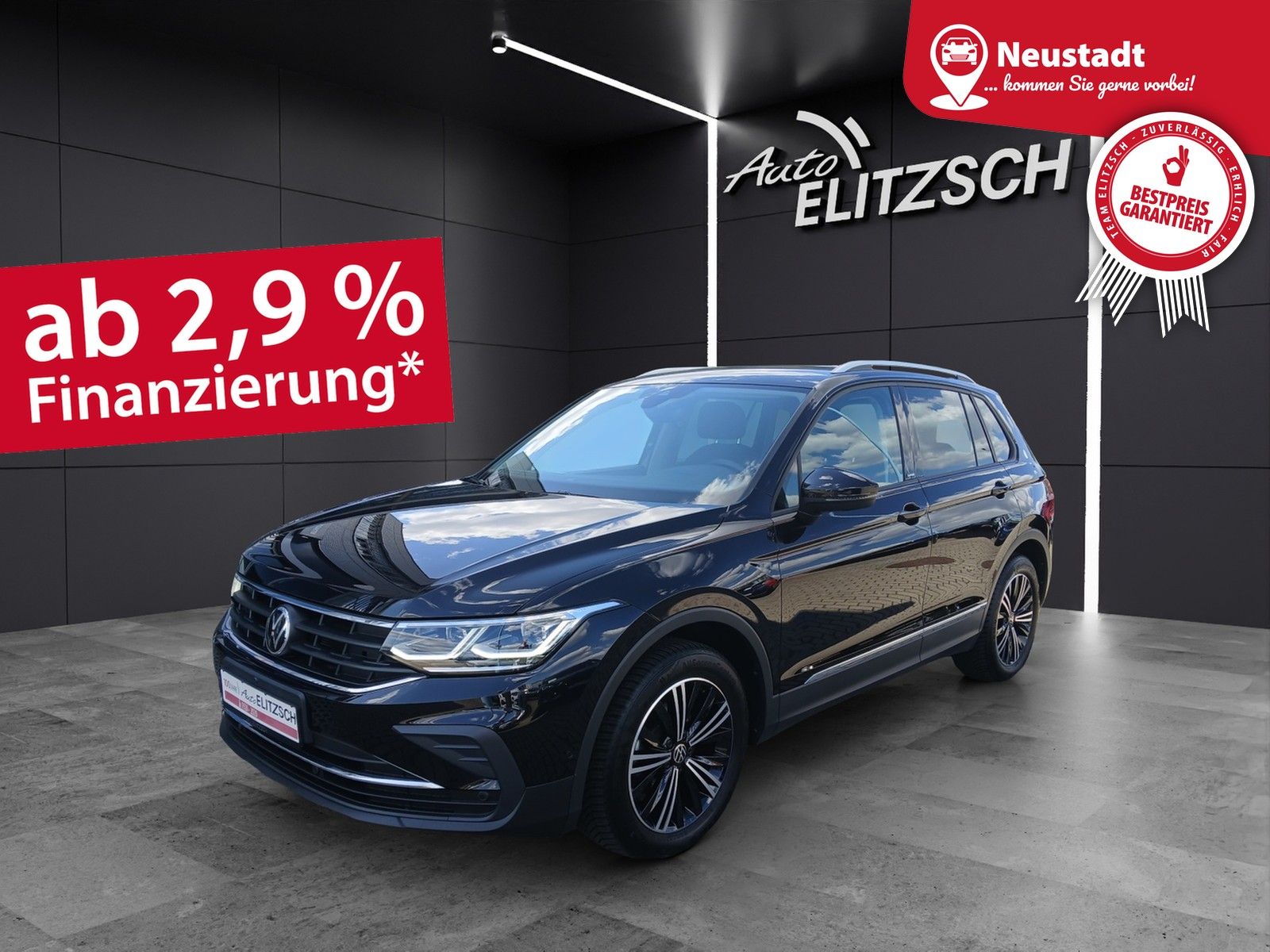 Fahrzeugabbildung Volkswagen Tiguan TDI United MatrixLED HuD 360° Kamera  Key