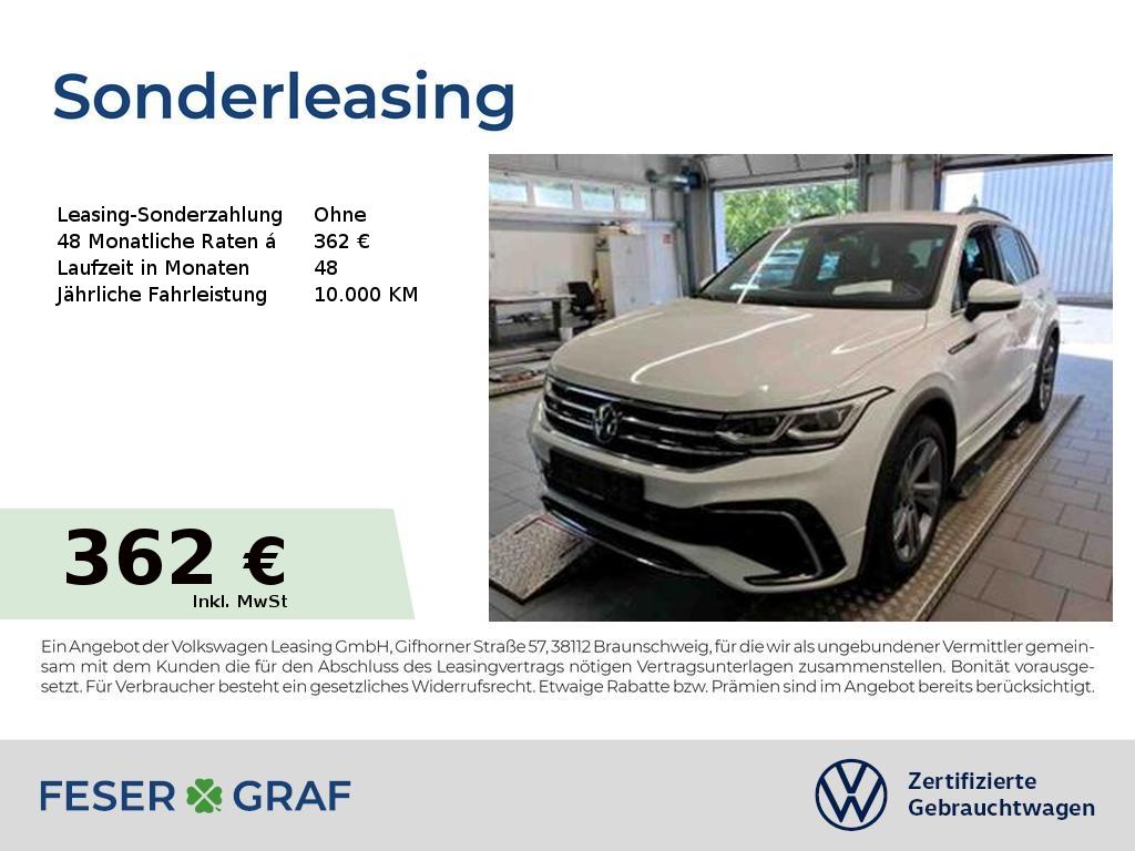 Volkswagen Tiguan RLine 15 TSI DSG Navi Kamera LED SiHz 2023