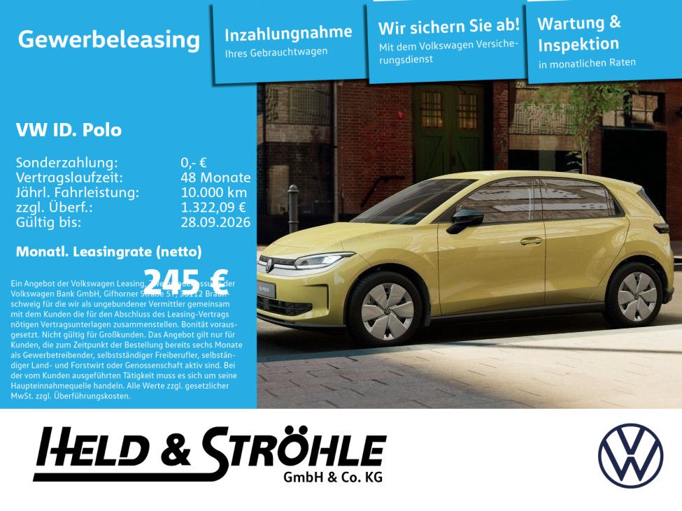Volkswagen ID. Polo Der Neue ID.Polo - Gewerbeleasing -