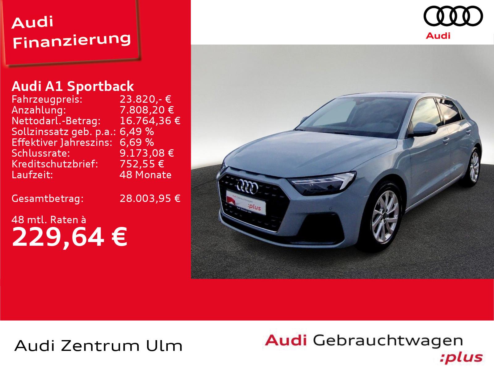 Audi A1 Sportback advanced 30 TFSI LED KEYL 5J.GAR.