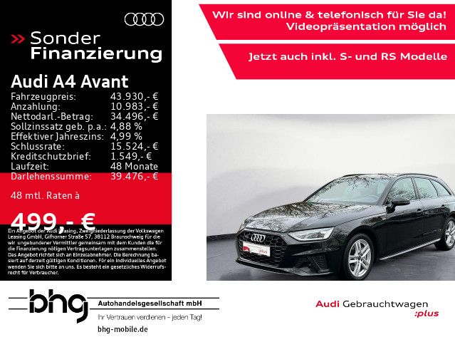 Audi A4 Avant 40 TDI quattro S-line LED/ACC/Kamera/As