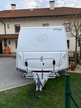 Knaus Sport 580, 2 Stockbetten, Klima, Mover, Autark - Wohnwagen Autark