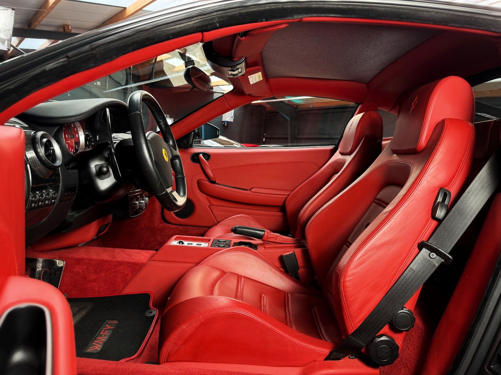 Fahrzeugabbildung Ferrari F430 F1 + Grigio Silverst. + 2.Hand + Scheckheft