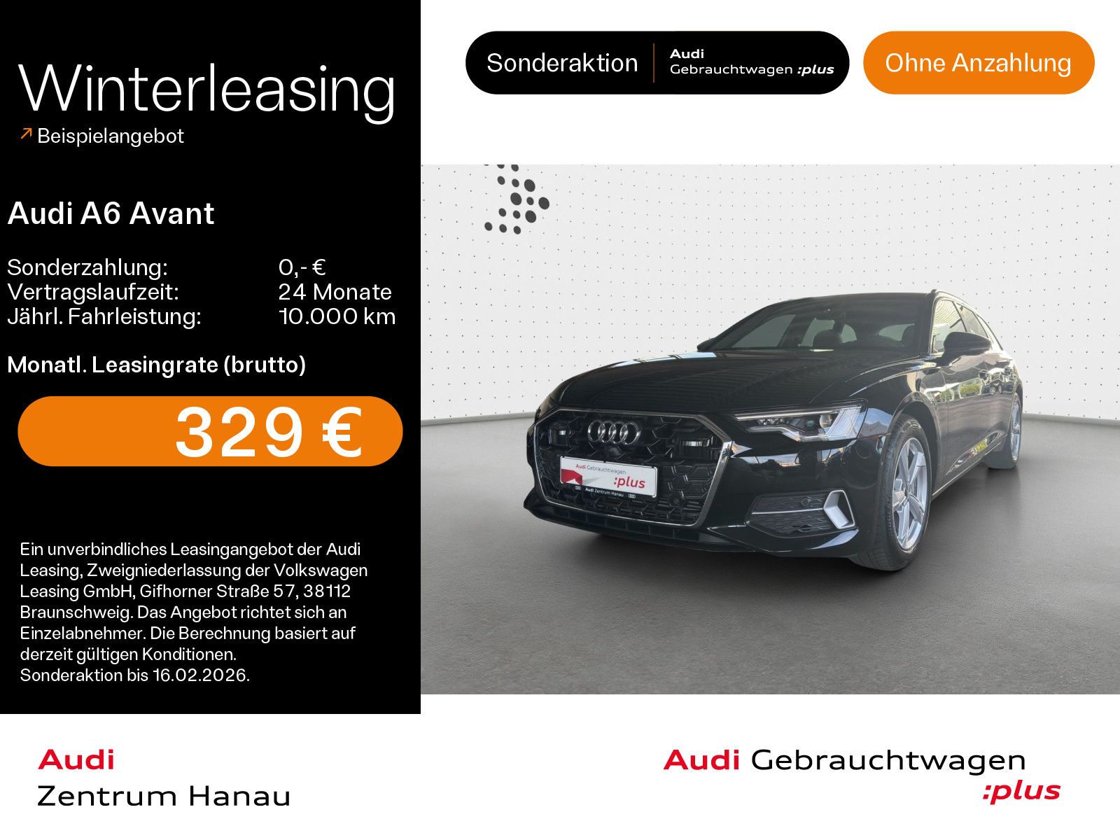 Audi A6 Avant 45 TFSI advanced*AHK*LEDER*NAVI*LED*PDC