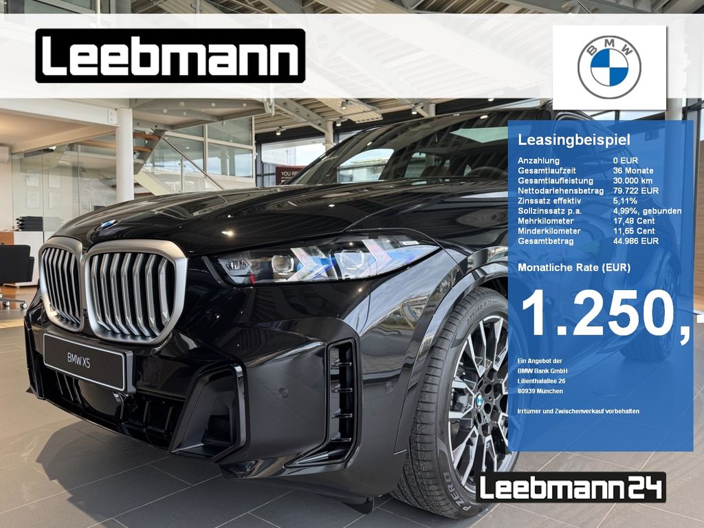 BMW X5 xDrive30d M-Sportpaket AHK/LuftFW/GSD/Int-AL