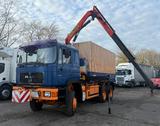 MAN 27.422 6X6 Rotzler Winde Palfinger Kran - MAN 422