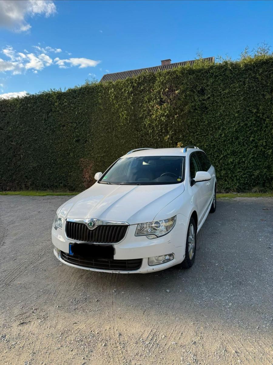 Skoda Superb 2011 — rear view
