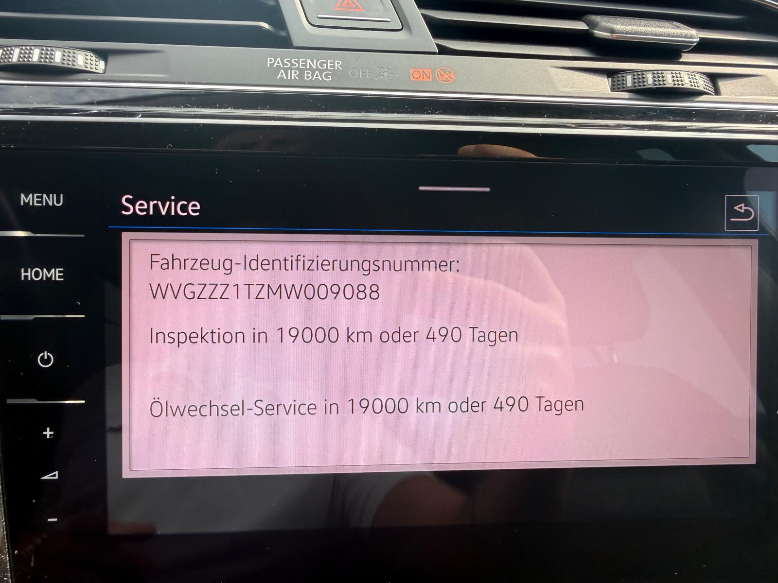 Volkswagen Touran 2.0 TDI High STHZ LED 7 SITZ AHK KAM ACC, миниатюра 13