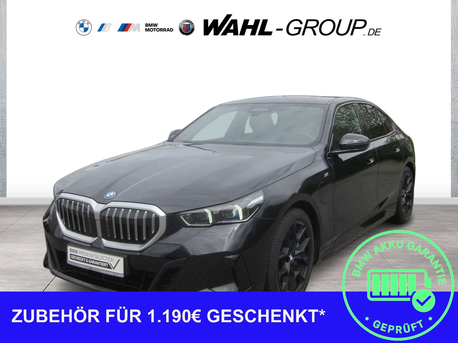 BMW 550e xDrive M SPORT LC PROF ICONIC GLOW B&W   KO
