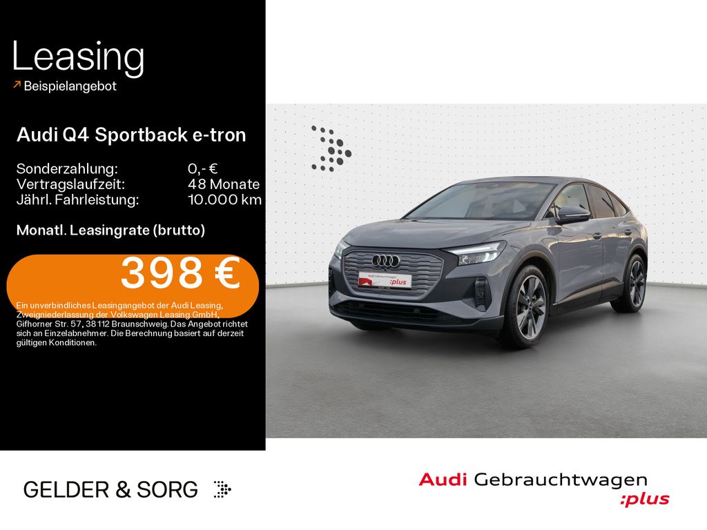 Q4 Sportback 40 e-tron 0,25%*LED*AHK*Navi*Virtua