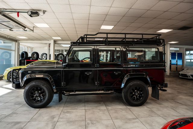 Land Rover Defender 110 SW*BULLBAR*LEDBAR*WINDE*DACHTRÄGER