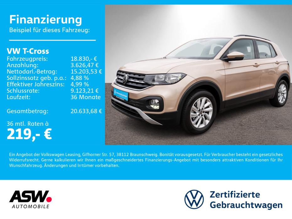 Volkswagen T-Cross Life 1.0 TSI DSG Navi RFK ACC SHZ