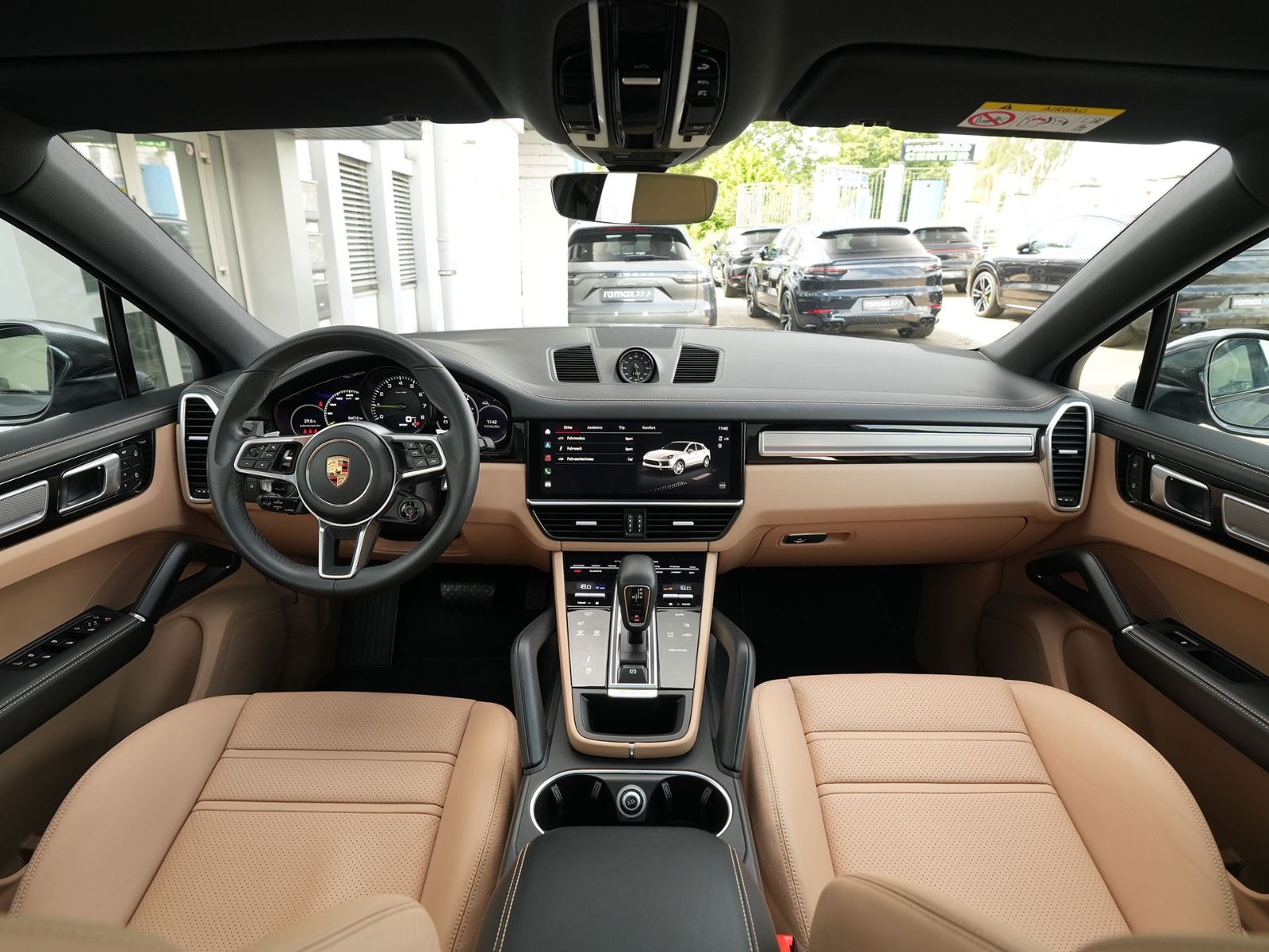 PORSCHE E-Hybrid Coupé LEDER BEIGE-LUFT.-PANO-21TURBO