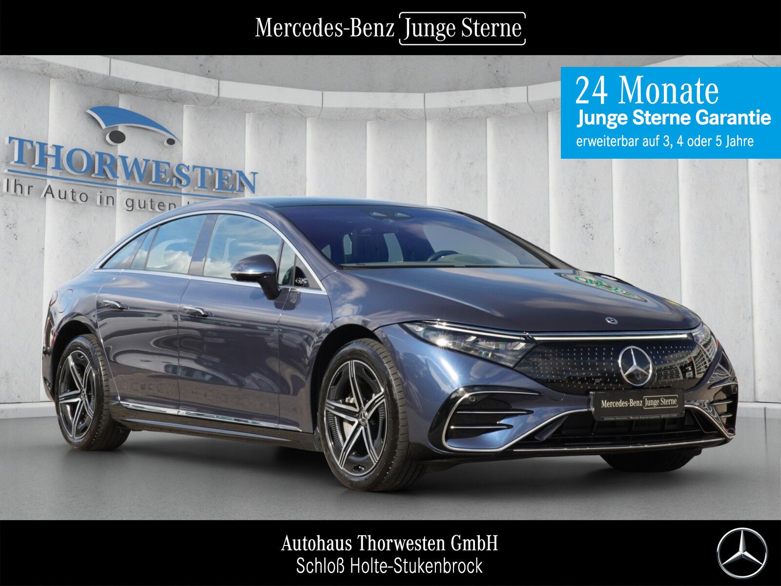 Mercedes-Benz EQS 580 4MATIC 360° Kamera Burmester Memory Keyl