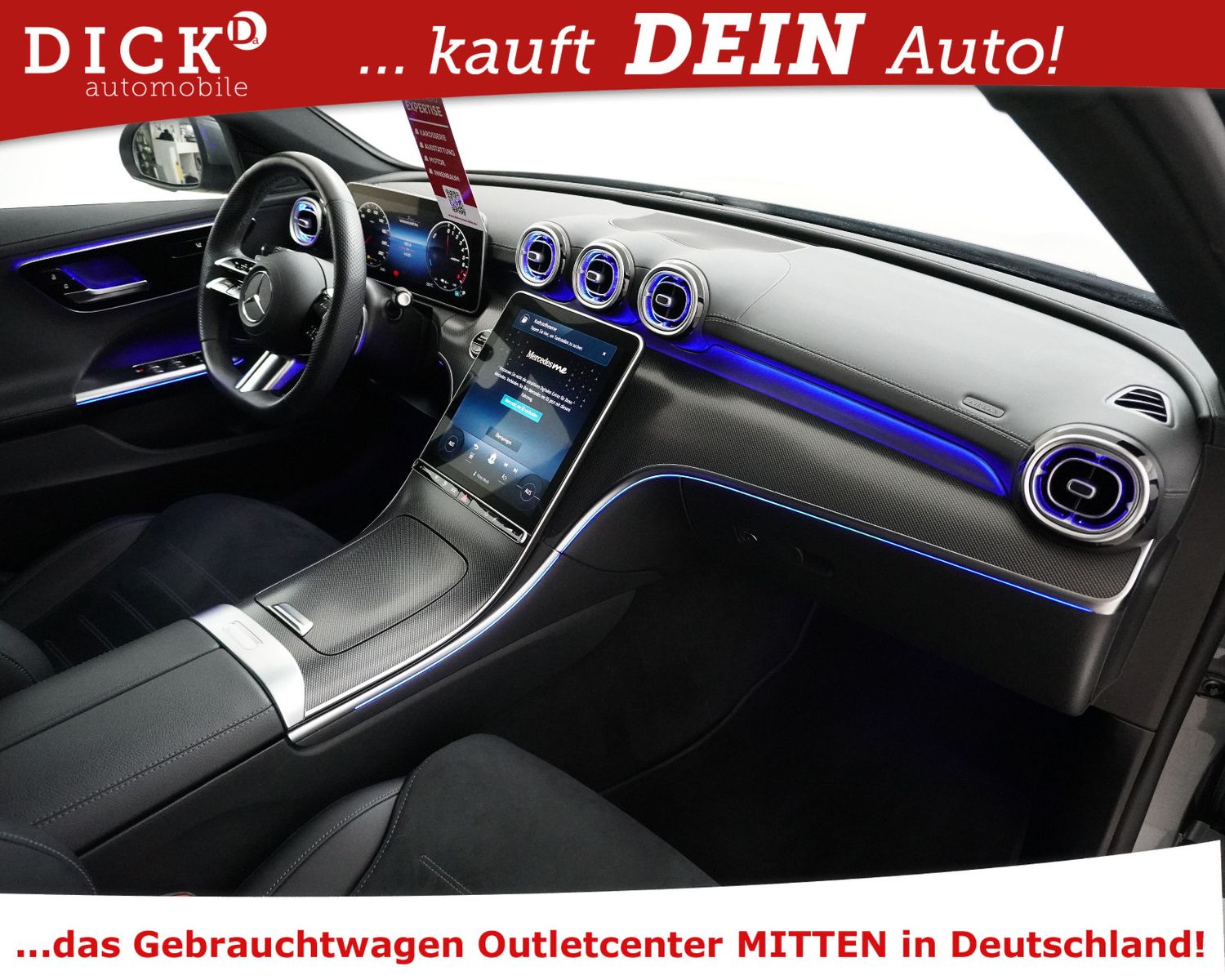 Fahrzeugabbildung Mercedes-Benz C 300e T 9G 2X AMG Line WIDESC+KAMER+LED+SHZ+ACC