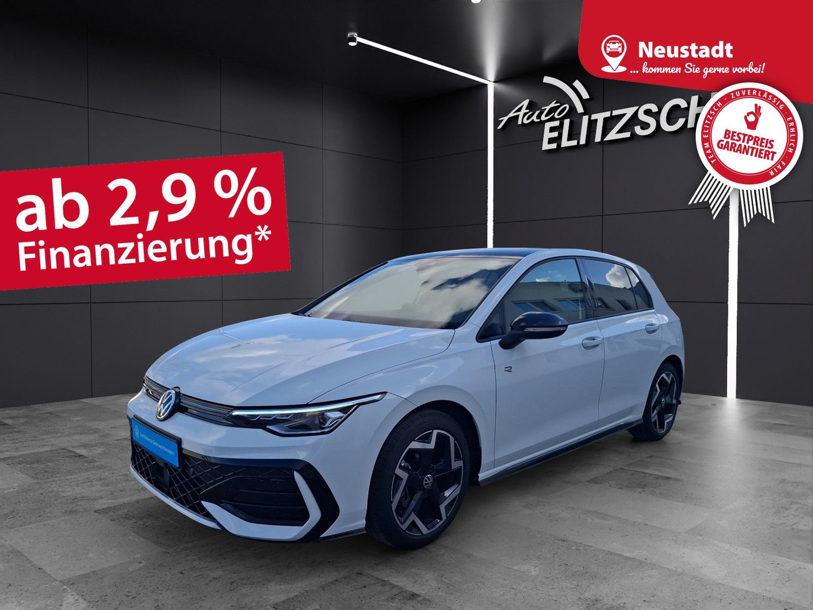 Fahrzeugabbildung Volkswagen Golf VIII TSI R-Line Standhzg. LEDplus APP H&K A
