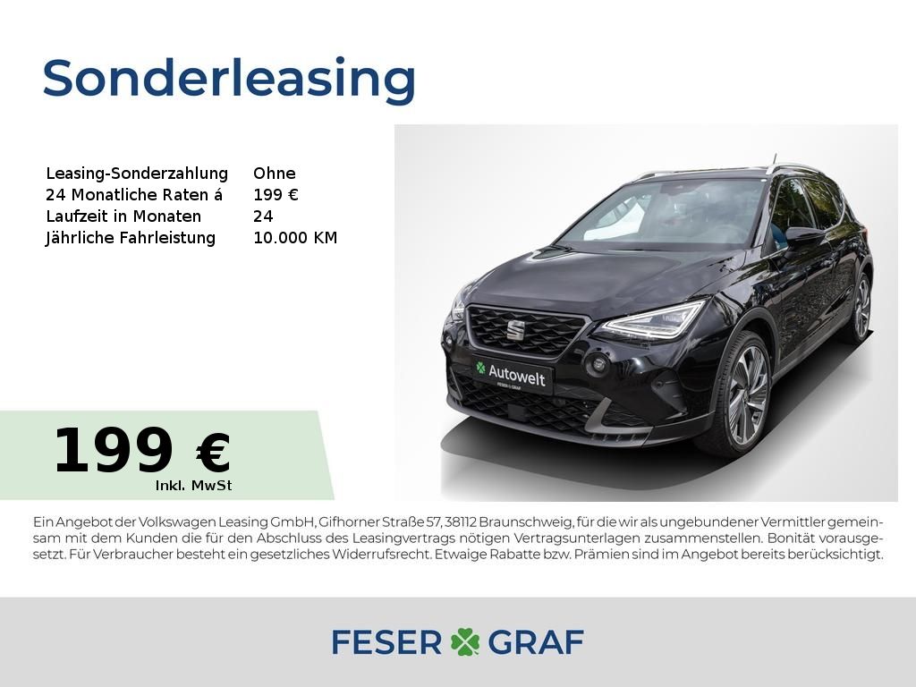 Seat Arona 1.0 TSI FR ACC Alu 18" LED Navi RüKa Sitzh