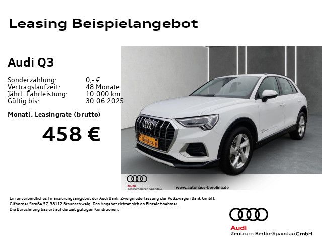 AUDI Q3 35 TFSI Adv. S tronic *LED*R-CAM*PDC+*SHZ*