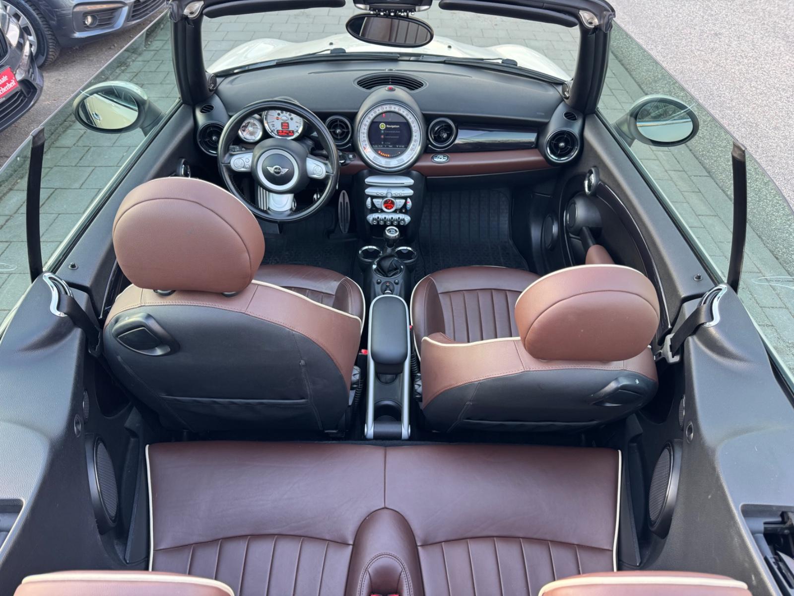 MINI Cooper S Cabrio *Temp*Xenon*Navi*Leder-Braun*