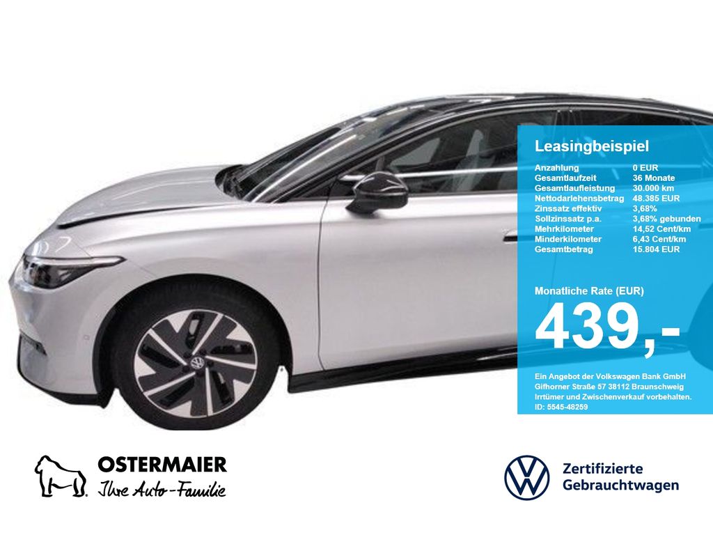 Volkswagen ID.7 PRO BLACK STYLE 286PS ACC.5J-G.WÄRMEPUMPE.A