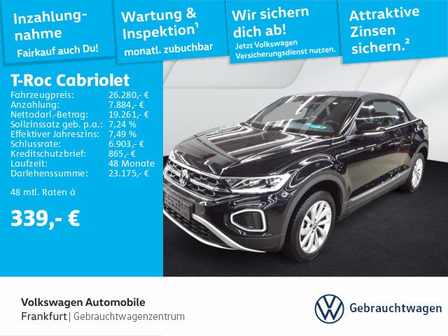 Volkswagen T-Roc Cabriolet 1.0 TSI LED DAB MirrorLink