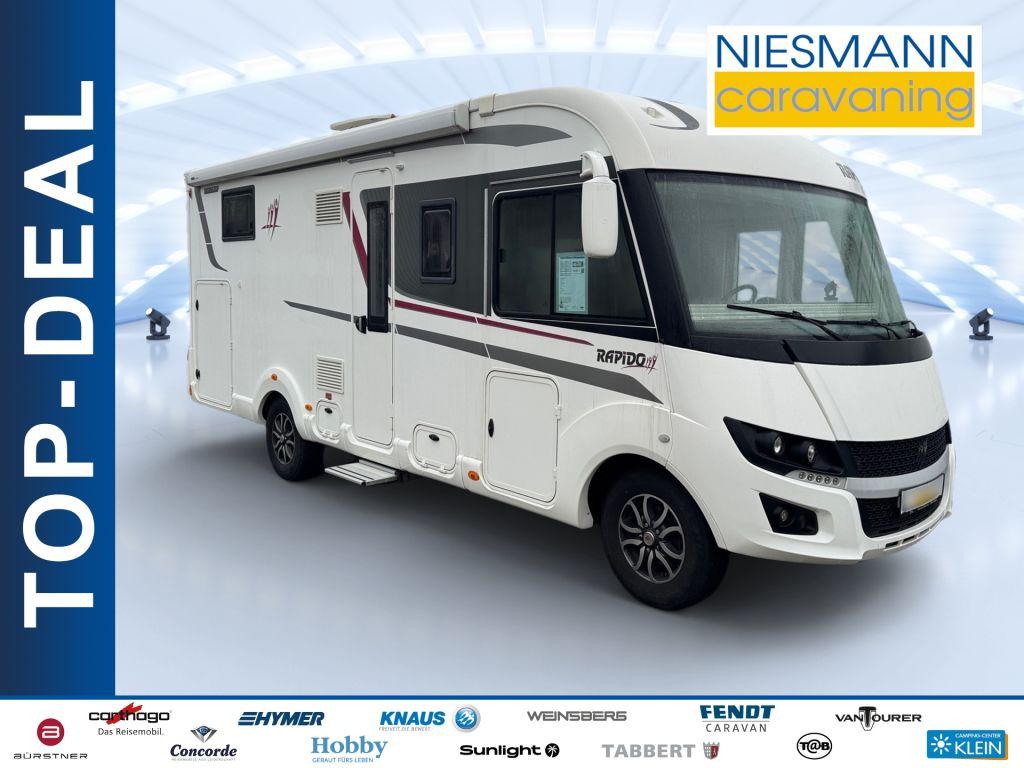 Rapido 80dF 8086dF SAT+TV*Hubstützen*Solar