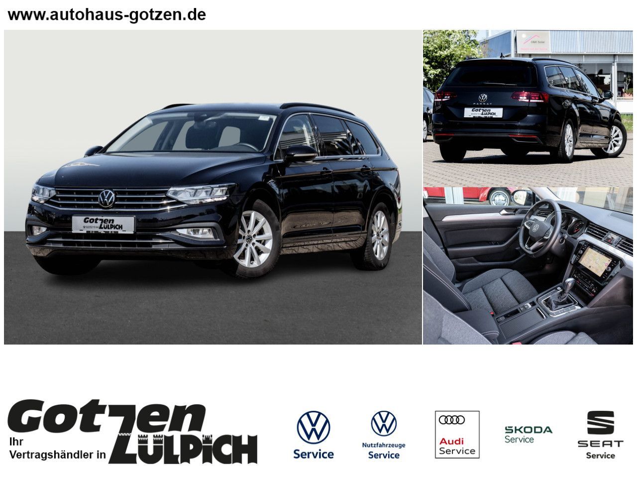 Fahrzeugabbildung Volkswagen Passat Variant 2,0TDI Business DSG AHK Bluetooth