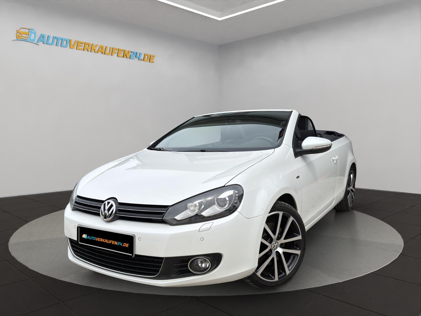 Volkswagen Golf VI Cabriolet Cup 2.0 TDI DSG XENON SHZ PDC+