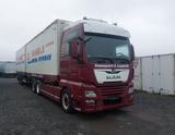 MAN TGX 26.500 BDF + Tandem Anhänger + 2x Brücke - LKW Tandemanhänger