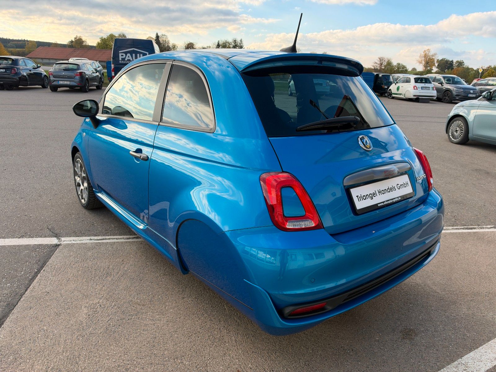 Fiat 500 Sport Ellenator HY Navi, Carplay, PDC, Klima imagem 3
