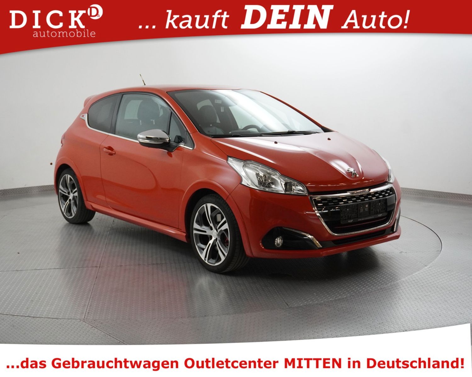 Fahrzeugabbildung Peugeot 208 1.6 THP GTi >GEPFLEGT+NAVI+SHZ+JBL+TÜV 05/27