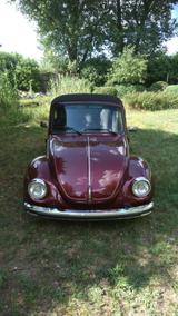 Volkswagen Käfer Cabrio mit Typ 4 Motor - Volkswagen Käfer: Rot, Cabrio