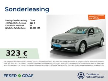 Volkswagen Leasingangebot: Volkswagen Passat Variant 1.5 TSI DSG Navi Kamera LED SiHz
