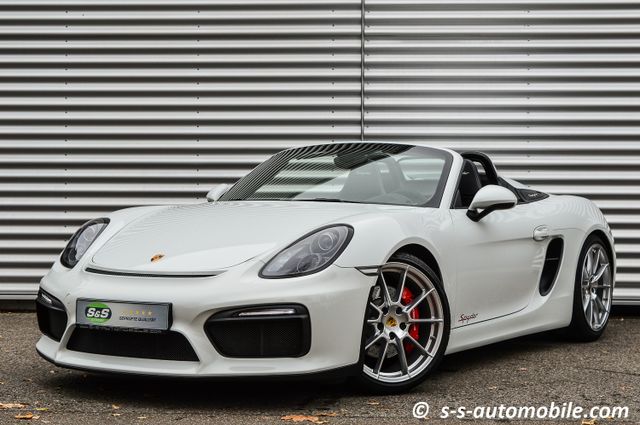 Porsche Boxster Spyder Schalensitze BOSE Kamera Approved