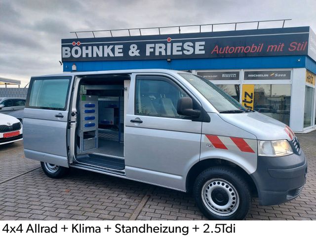 Volkswagen T5 Transporter Kasten 4Motion 4x4 Klima Standhei