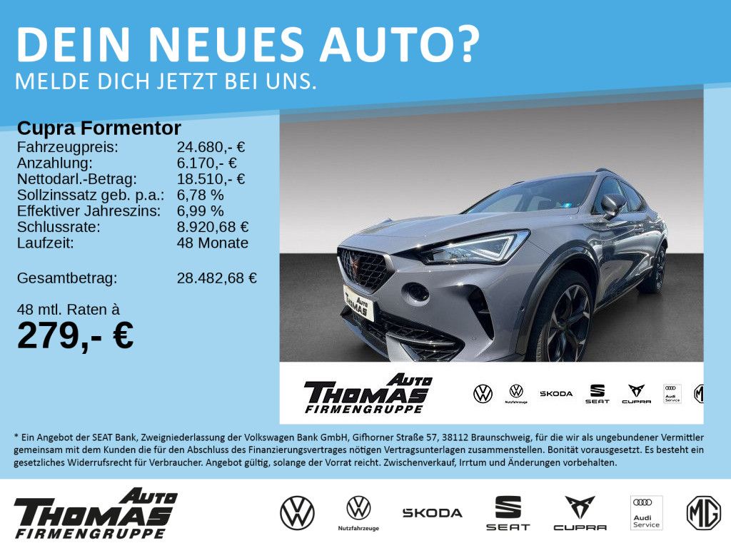 Cupra Formentor 1.5 TSI DSG AHK Full Link Shz imagem 3