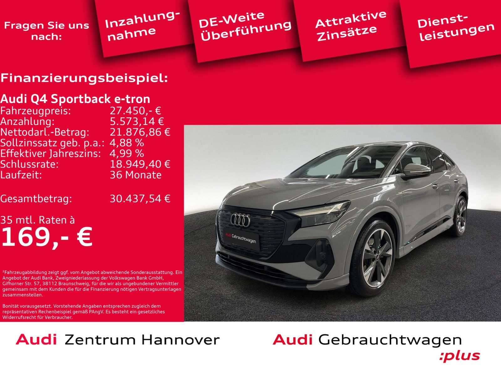 Audi Q4 Sportback e-tron 35 LED Navi virtual DAB