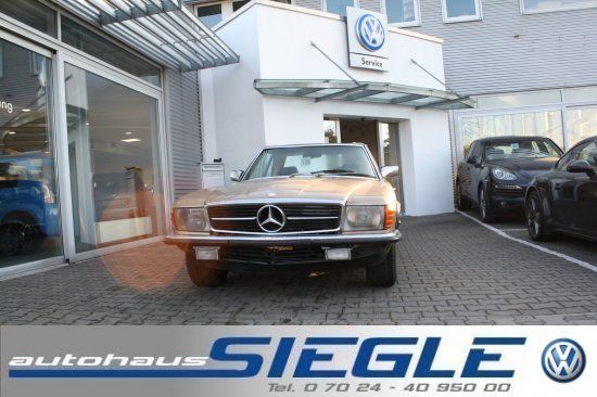 Mercedes-Benz SL 500 500SL R107 Leder Klimatronic Kindersitze