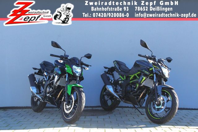 Kawasaki Z125 500€ Nachlass für Führerscheinneulinge