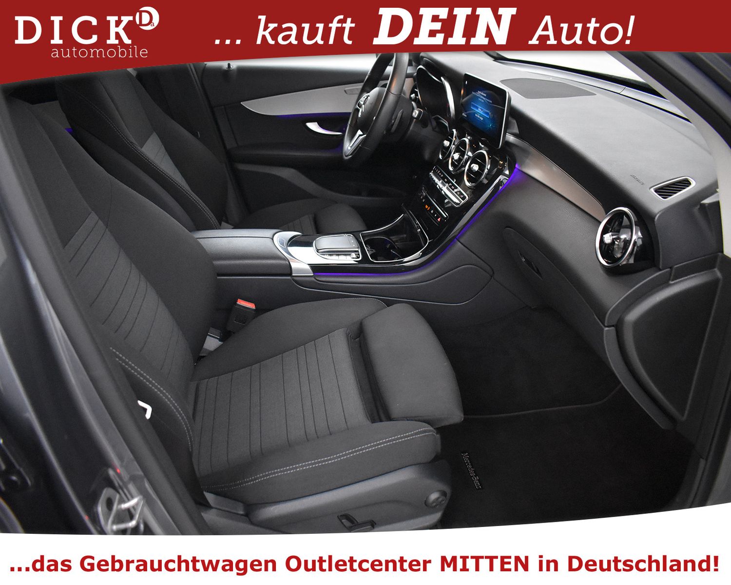 MERCEDES-BENZ GLC 200d 4Mat NAV+KAMER+LED+ACC+SHZ+DAB+PARK+18" - Image 12