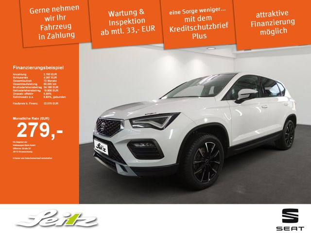 SEAT Ateca 2.0 TDI DSG Style 4Drive AHK. LED. Navi. E
