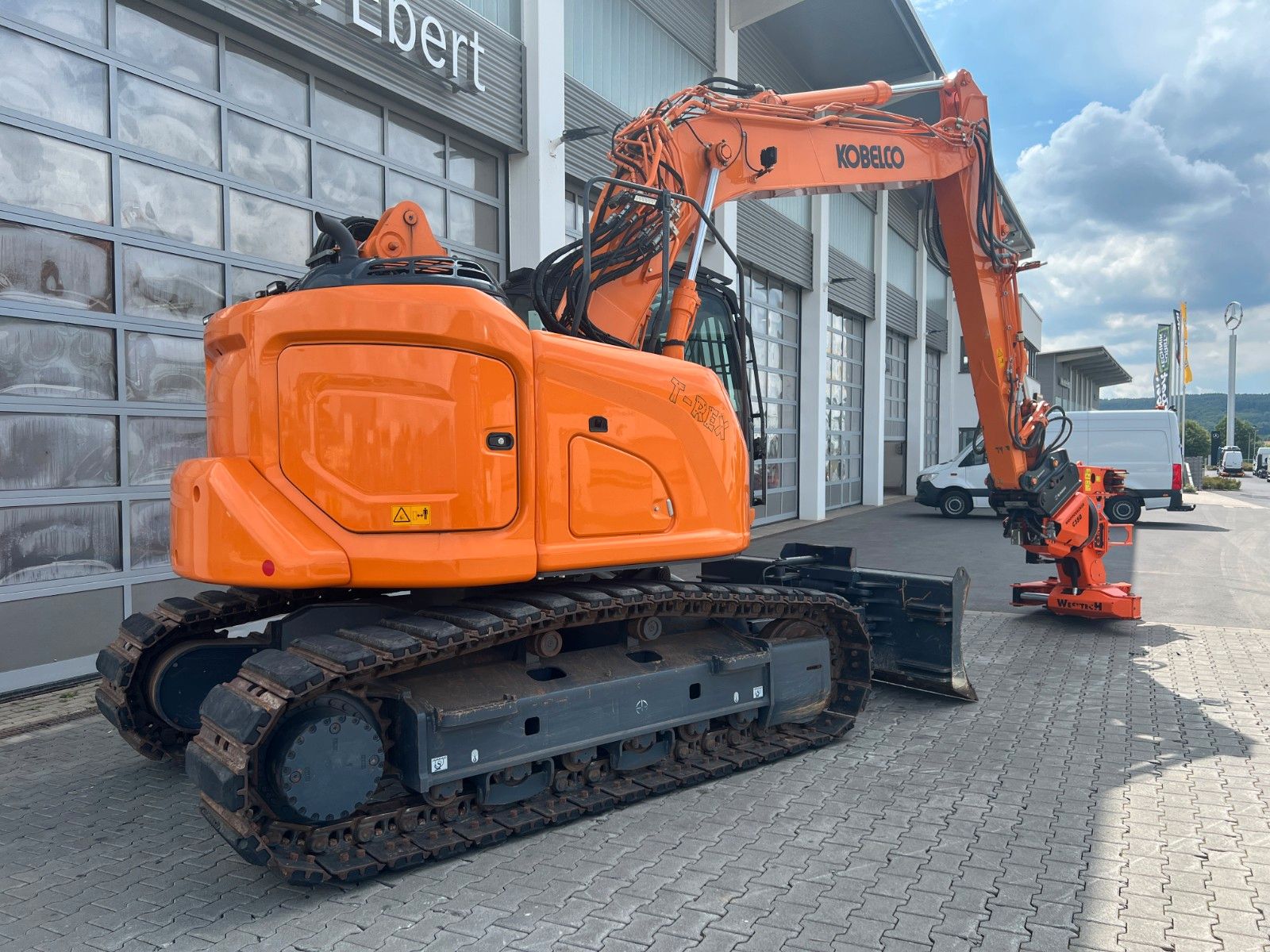 Fahrzeugabbildung Kobelco ED160 BR-7 / nur 999h! / Woodcracker Löffelpaket