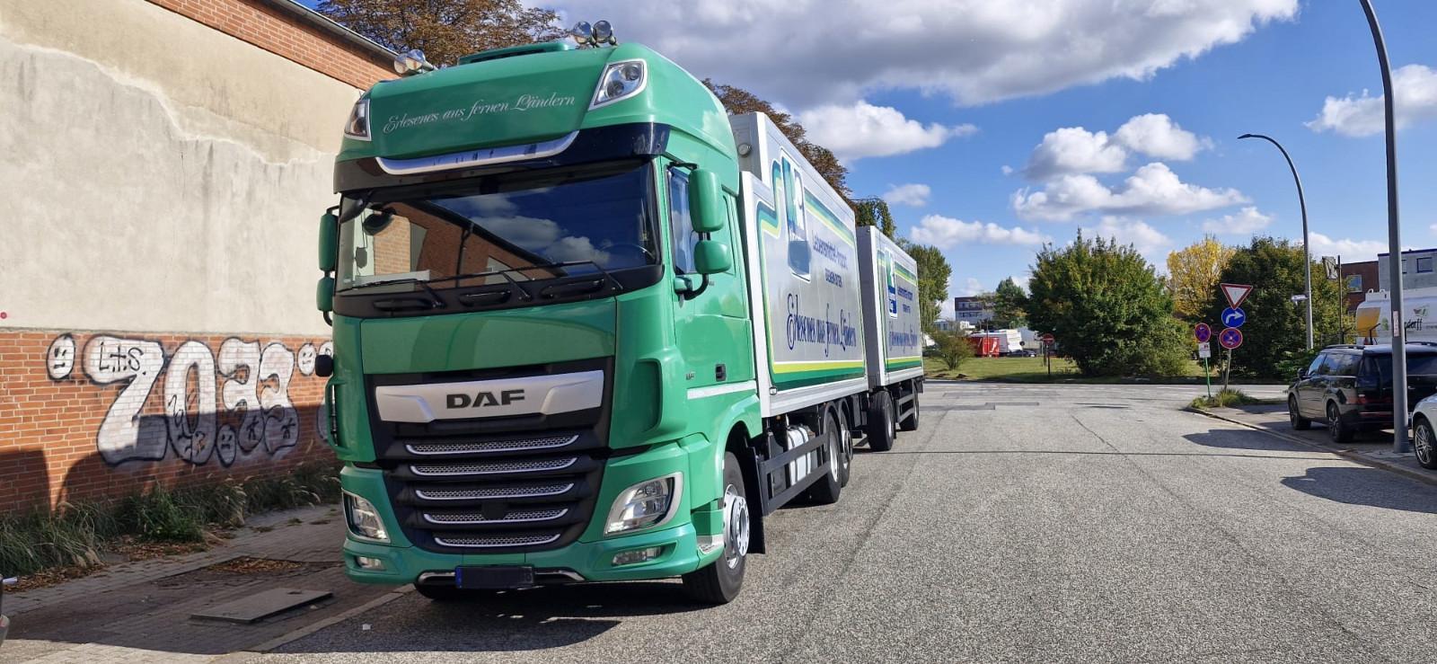 DAF XF 530/), Supra 850 Kühlaggregrat/LENKACHSE/