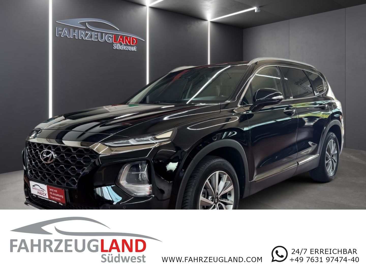 Gebrauchtwagen Hyundai SANTA SANTA FE Navi Autom Komfort Paket Leder Sitzbelü in Freiburg