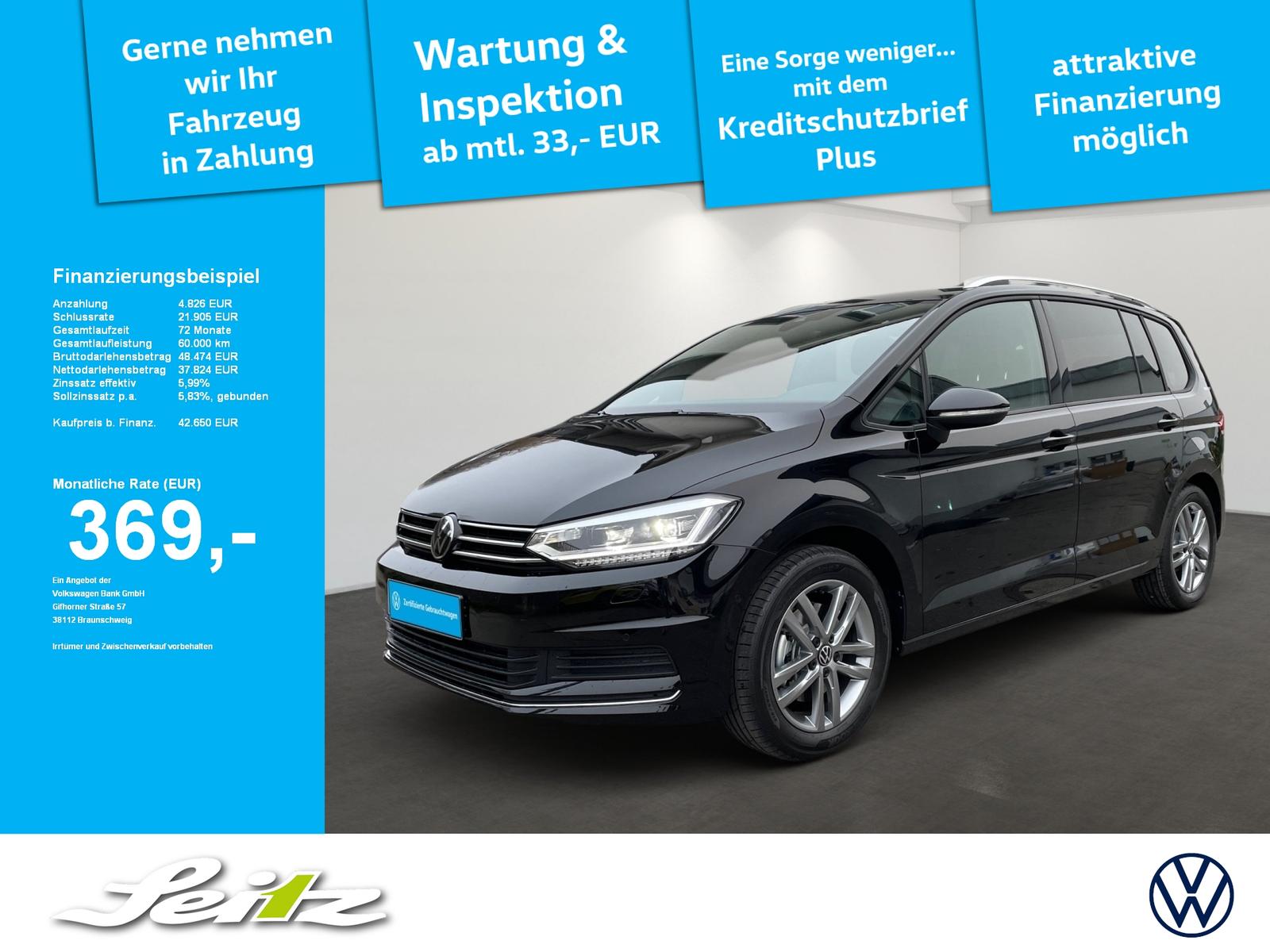 Volkswagen Touran 1.5 TSI DSG Comfortline *7S*NAVI*KAMERA*