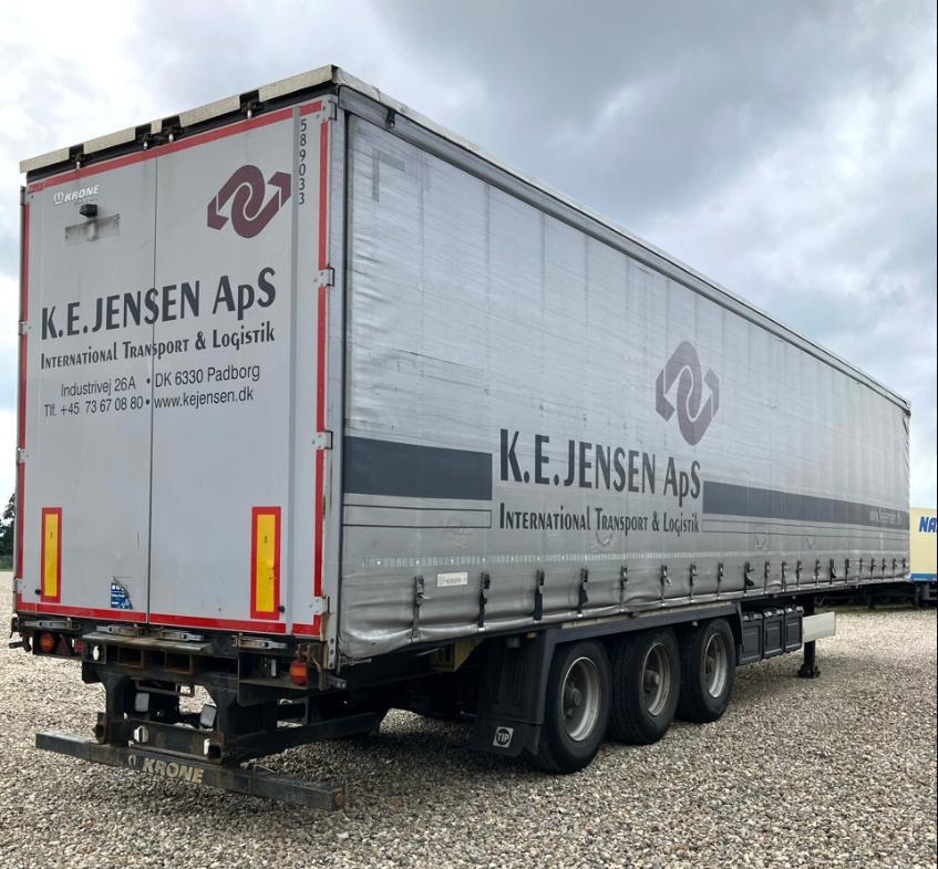Krone Trailer Curtainsider Sliding Roof Straight