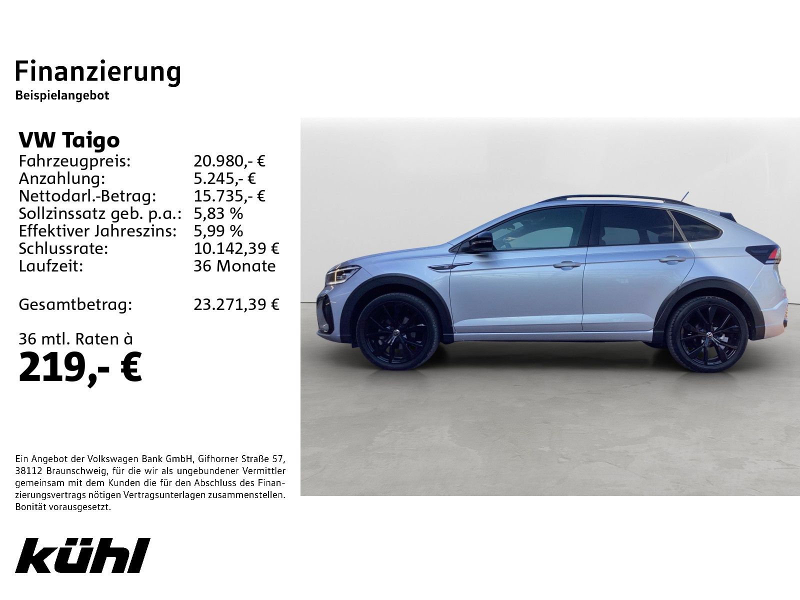 Volkswagen Taigo 1.0 TSI DSG R-Line IQ.Light ACC Kamera App foto 2
