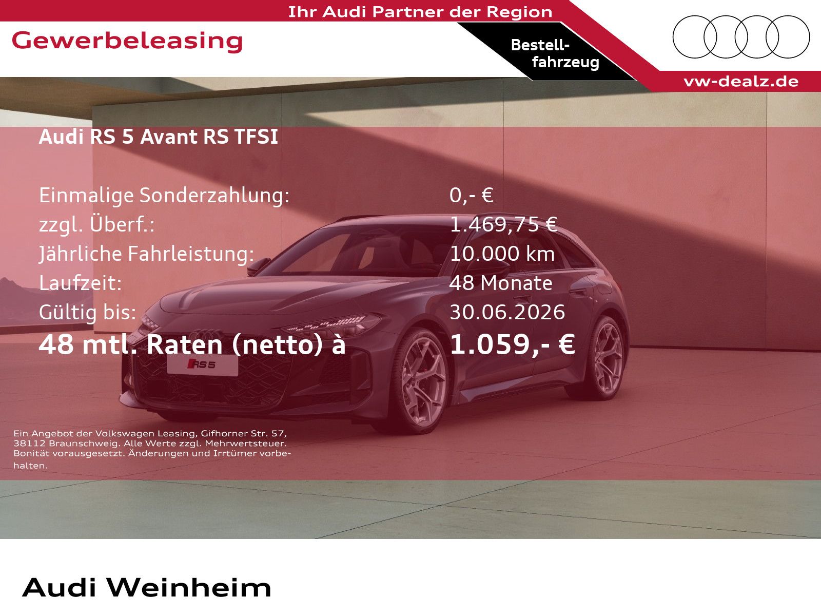 Audi RS 5 Avant 470 kW tiptronic Klima NAVI LED