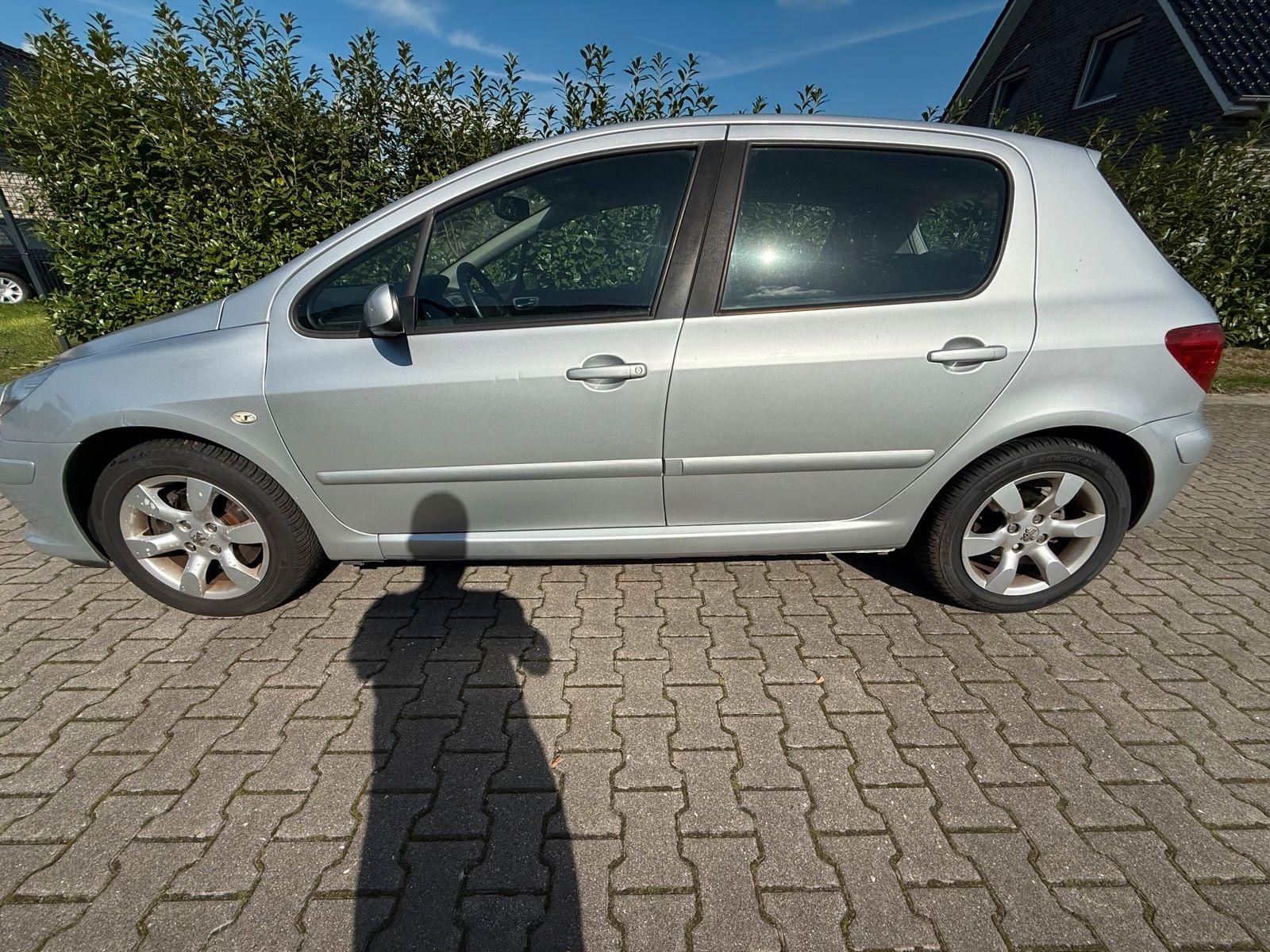 Peugeot 307 2006 — rear view